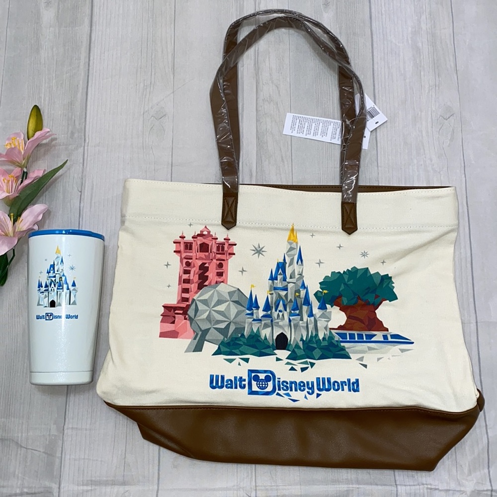 Disneyworld Starbucks Tote and tumbler bundle